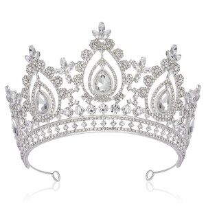 Women,Wedding Tiara for Bride,Princess Tiara,Quinceanera Pageant Crown Diadem